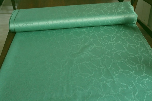 grüner Dekostoff Vorhang Stoff marmoriert 1,40 m breit