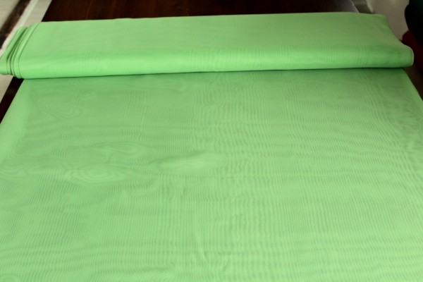 Stoff grüner Dekostoff lindgrün transparent Gardinen Vorhang