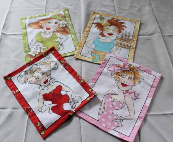 Kissenhüllen 4 x zum befüllen für Wärmekissen Dekokissen Duftkissen