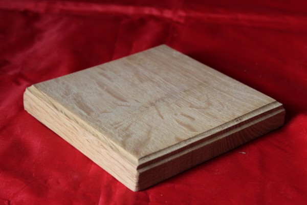 Holz Platte zur kreativen Weiterverarbeitung Ständer